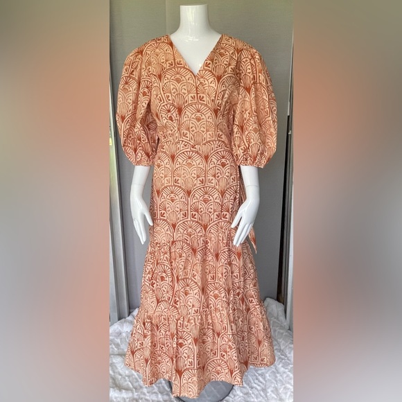 Anthropologie Hutch Ruffled Tiered Maxi Dress - Picture 8 of 9